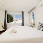 Beachfront With Private Terrace, Garden, Bbq, And Garage In