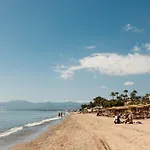 Beachfront With Private Terrace, Garden, Bbq, And Garage In