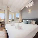 Beachfront With Private Terrace, Garden, Bbq, And Garage In *
