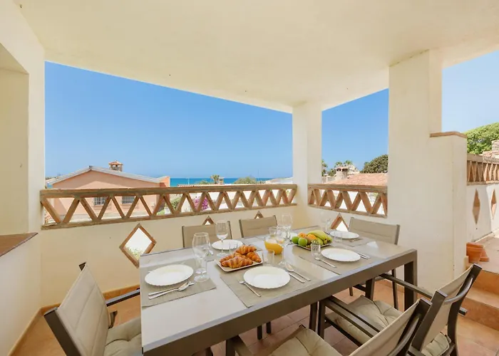 Beachfront With Private Terrace, Garden, Bbq, And Garage In * Marbella