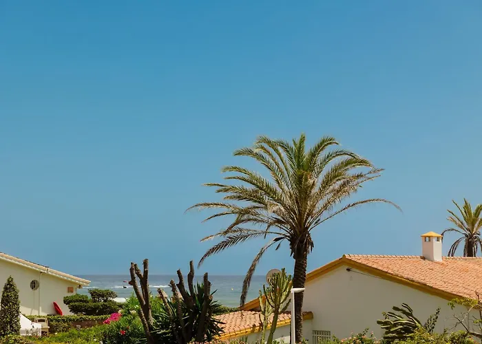 Beachfront With Private Terrace, Garden, Bbq, And Garage In