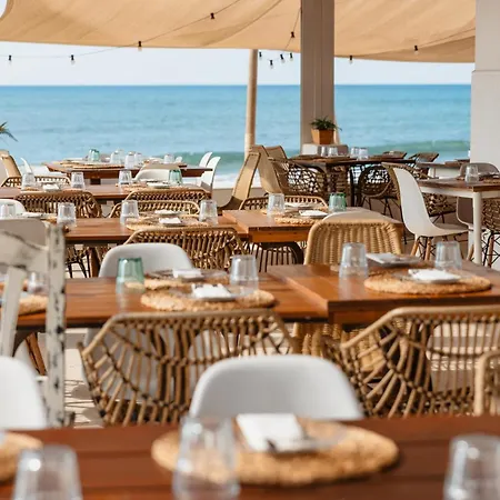 Beachfront With Private Terrace, Garden, Bbq, And Garage In *